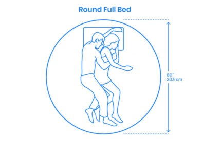 Round Full Bed 203Cm