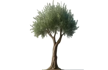Ornamental Olive Tree CAD block
