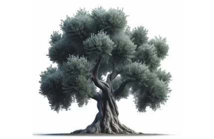 Heritage Olive Tree CAD Block and Drawing