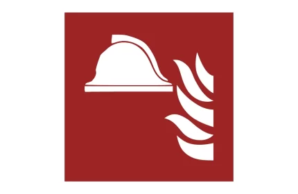 ISO 7010 F004 Collection of Firefighting Equipment Symbol