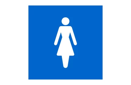 ISO 7001 PF003 Toilets-female Symbol