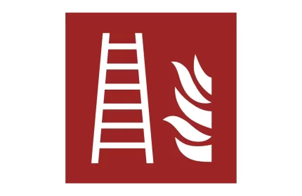 ISO 7010 F003 Fire Ladder Symbol
