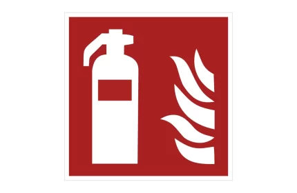 ISO 7010 F001 Fire Extinguisher Sign CAD Block
