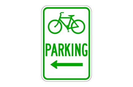 MUTCD D4-3 Bicycle Parking Sign CAD Block