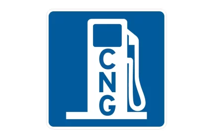 MUTCD D9-11a Compressed Natural Gas Sign CAD Block