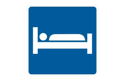 MUTCD D9-9 Lodging Sign CAD Block