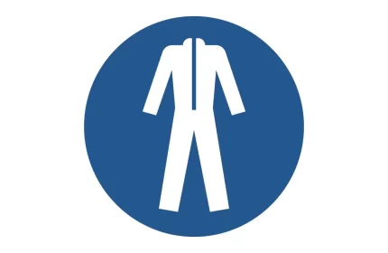 ISO 7010 M010 Wear Protective Clothing Sign CAD Block