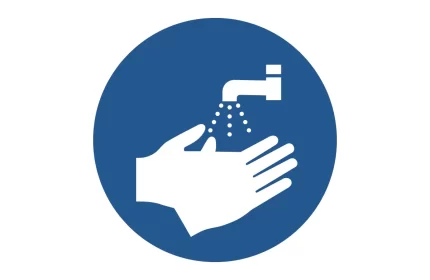 ISO 7010 M011 Wash Your Hands Sign CAD Drawing