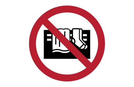 ISO 7010 P081 Do Not Cover Appliance Sign - SVG, EPS, and PDF formats