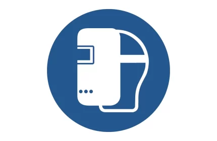 ISO 7010 M019 Wear A Welding Mask Sign CAD Block