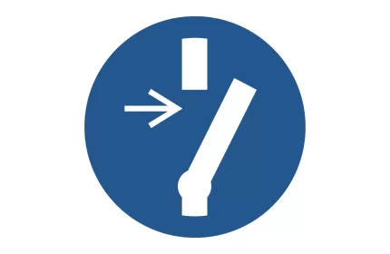 ISO 7010 M021 Disconnect Before Carrying Out Maintenance Or Repair Sign CAD Block
