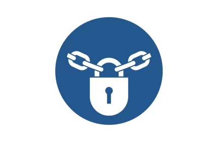 ISO 7010 M028 Keep Locked Sign CAD Block