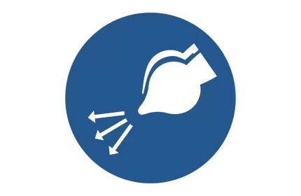 ISO 7010 M044 Start Air Supply in Launch Sequence Sign CAD Block