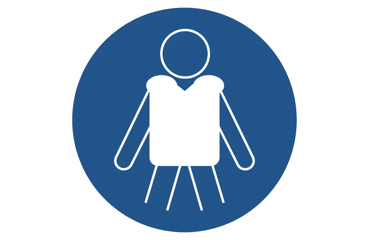 ISO 7010 M053 Wear Personal Flotation Devices Sign Drawings (DWG, PDF, SVG)