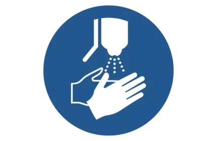 ISO 7010 M061 Disinfect Your Hands Sign CAD Drawings(DWG, PDF, SVG)