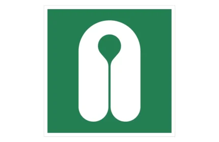 ISO 7010 E044 Lifejacket Sign CAD Drawings (DWG, SVG, DXF)