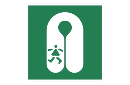 ISO 7010 E045 Child's lifejacket Sign CAD Drawings (DWG, SVG, DXF)