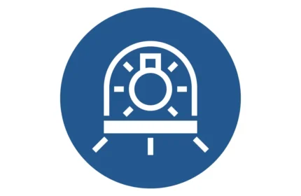 ISO 7010 M070 Use Lamp in Luminaire With Shield Sign CAD Drawings(DWG, PDF, SVG)