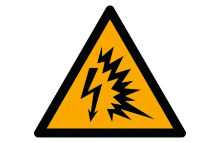 ISO 7010 W042 Arc Flash Warning Sign Drawings (DWG, PDF, SVG)