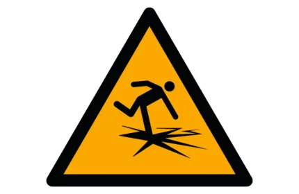 ISO 7010 W043 Thin Ice Warning Sign CAD Drawing (DWG, PDF, SVG)