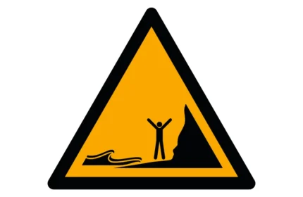 ISO 7010 W060 Incoming Tides Warning Sign CAD Drawings (DWG, SVG, PDF)