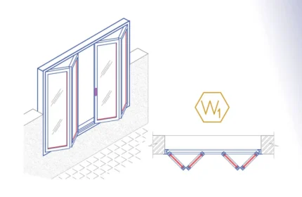 Aluminium Bifold Window AutoCAD Add-in