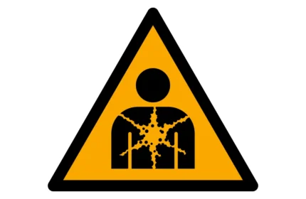 ISO 7010 W071 Substance or Mixture Presenting a Health Hazard Warning Sign CAD Drawings (DWG, SVG, PDF)
