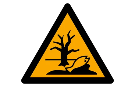 ISO 7010 W072 Substance That Can Cause an Environmental Hazard Warning Sign CAD Drawings (DWG, SVG, PDF)