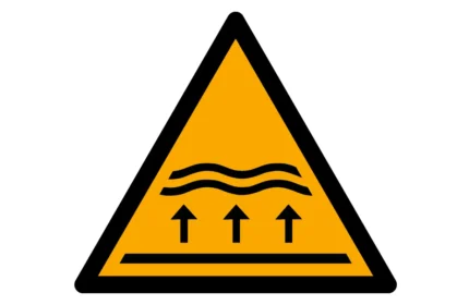 ISO 7010 W077 Flood Zone Warning Sign CAD Drawings (DWG, SVG, PDF)