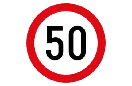 Saudi Arabia Maximum Speed Limit Regulatory Sign CAD Drawings DWG-PDF-SVG files