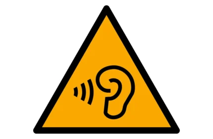 ISO 7010 W087 High Sound Volume Levels Warning Sign CAD Drawings (DWG, SVG, PDF)